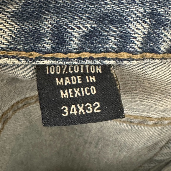 Vintage Izod 90's Mens Relaxed Fit Jeans Size 34X32 Y2K - Picture 8 of 11